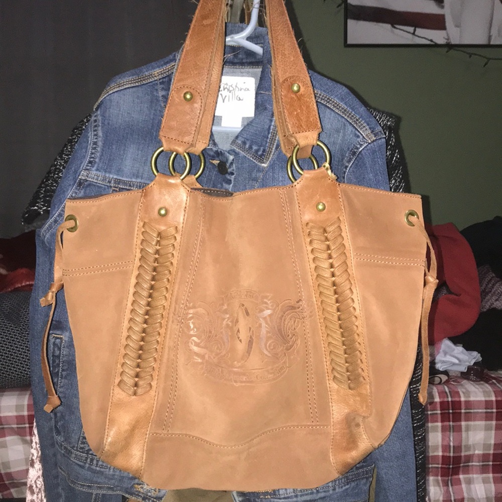 Suede Nine West bag